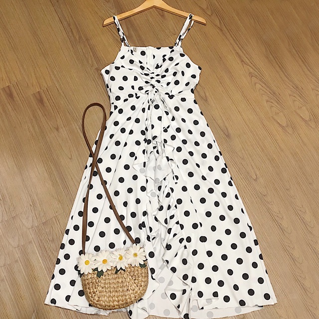 Maxi bi đen phối bèo