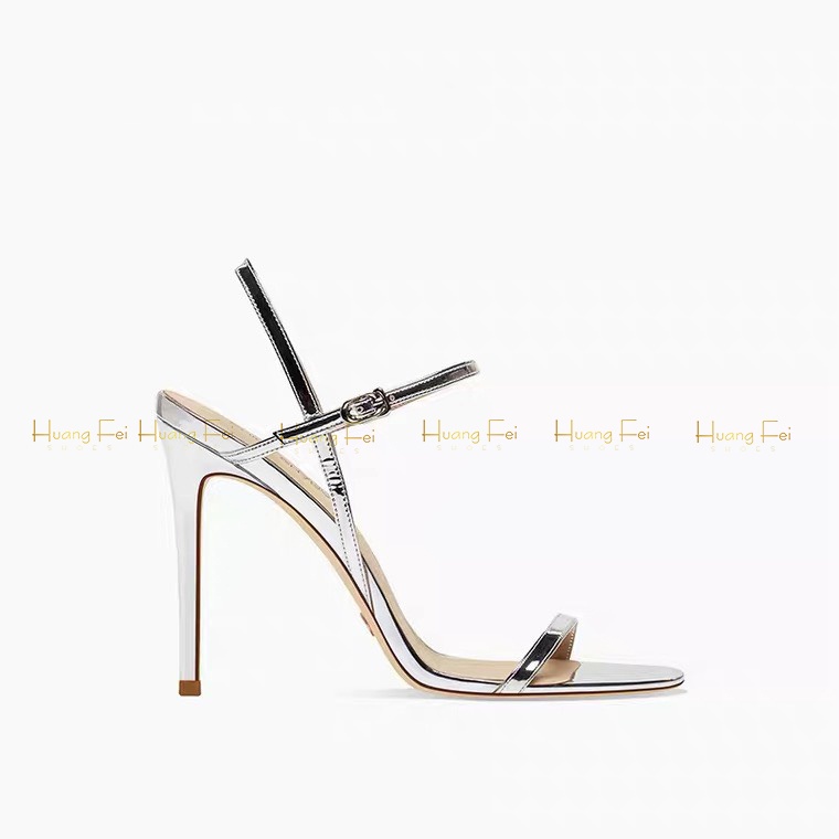 Giày sandal cao gót quai mảnh mã HF35 gót cao 9cm