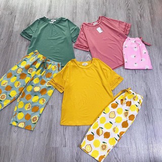[ XẢ KHO] Đồ Bộ mặc nhà hình hoa quả