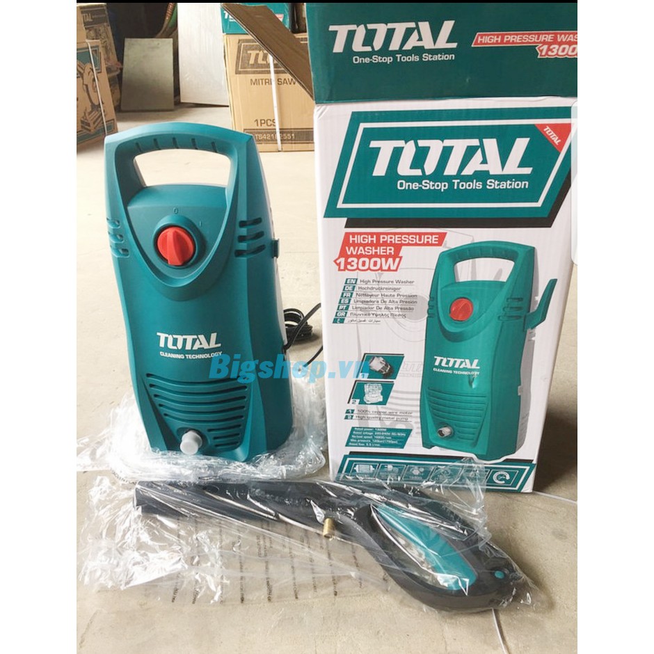 Máy phun xịt rửa áp lực cao TOTAL TGT11316 1300w