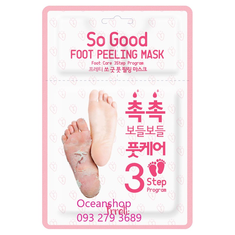 Tẩy Da Chết Chân Prreti So Good Foot Peeling Mask