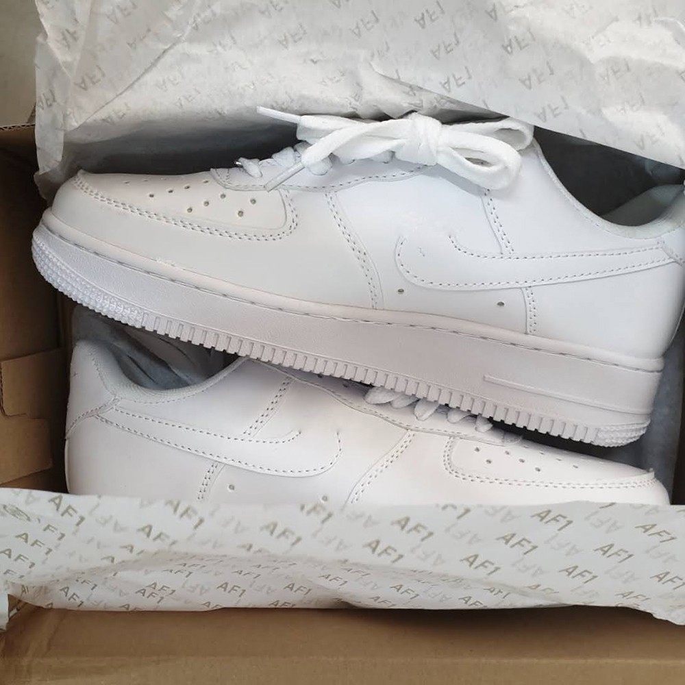 Giày Air Force 1 Thể Thao Nam Nữ - Giày Sneaker AF1 Full Trắng Cổ Thấp [FREE SHIP + HỘP GIÀY + HỘP BẢO VỆ]