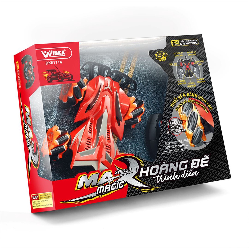 Xe Đua Max Magic - Hoàng Đế Trình Diễn, DK 81114 Duka