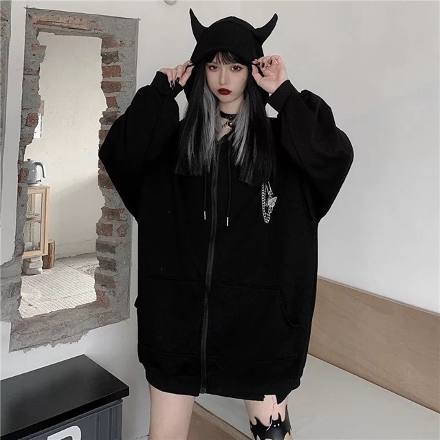 Áo khoác hoodie sừng tặng kèm phụ kiện | BigBuy360 - bigbuy360.vn