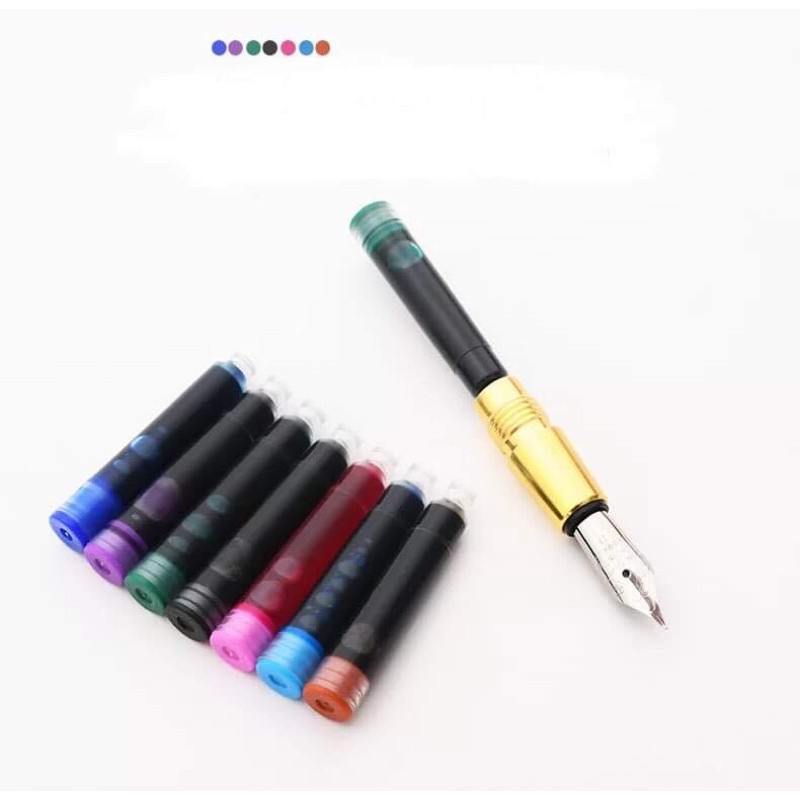 ‍⬛Ống mực học sinh cỡ 2.6mm, mực nước tiểu học