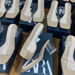 Guốc ZARA quai trong