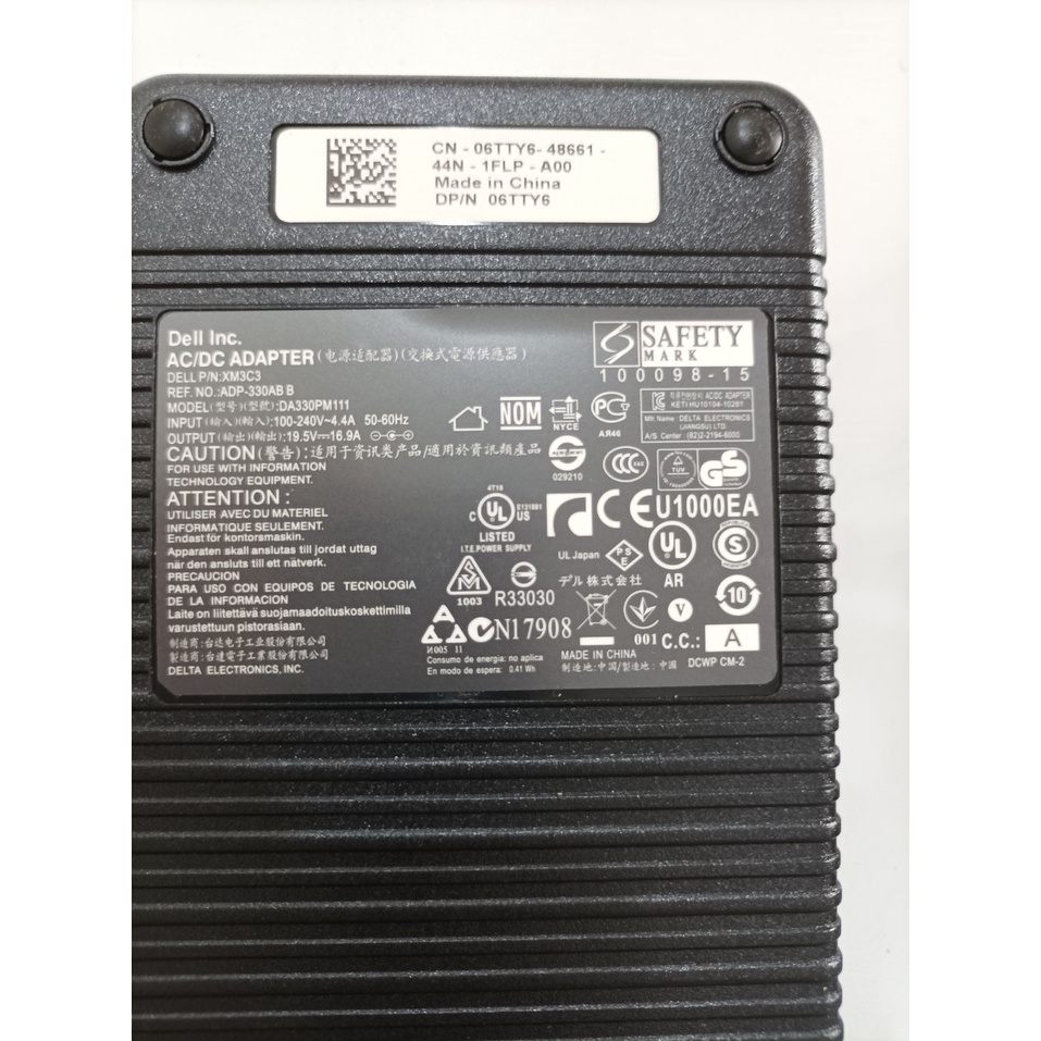 Sạc dành cho Dell Alienware m17x m18x r2 r3 r4 r5 r6 r7 330w Power Supply AC Adapter