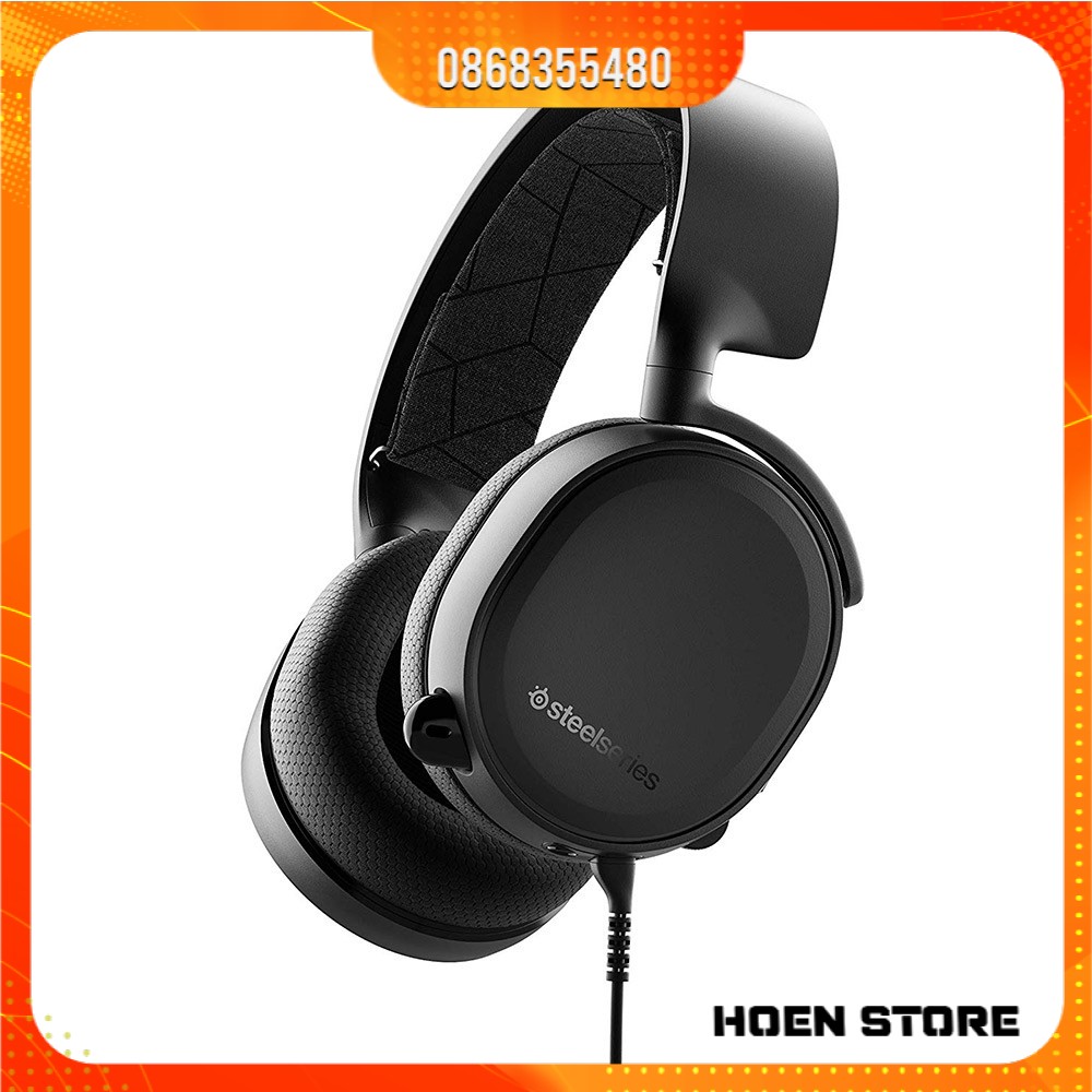 Tai nghe Over-ear SteelSeries Arctis 3 2019 Edition (Đen)