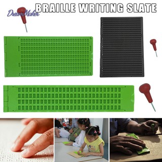 Bảng học chữ nổi 9 dòng 30 ô / 4 dòng 28 ô / 27 dòng 30 ô và bút tiện dụng cho người khiếm thị