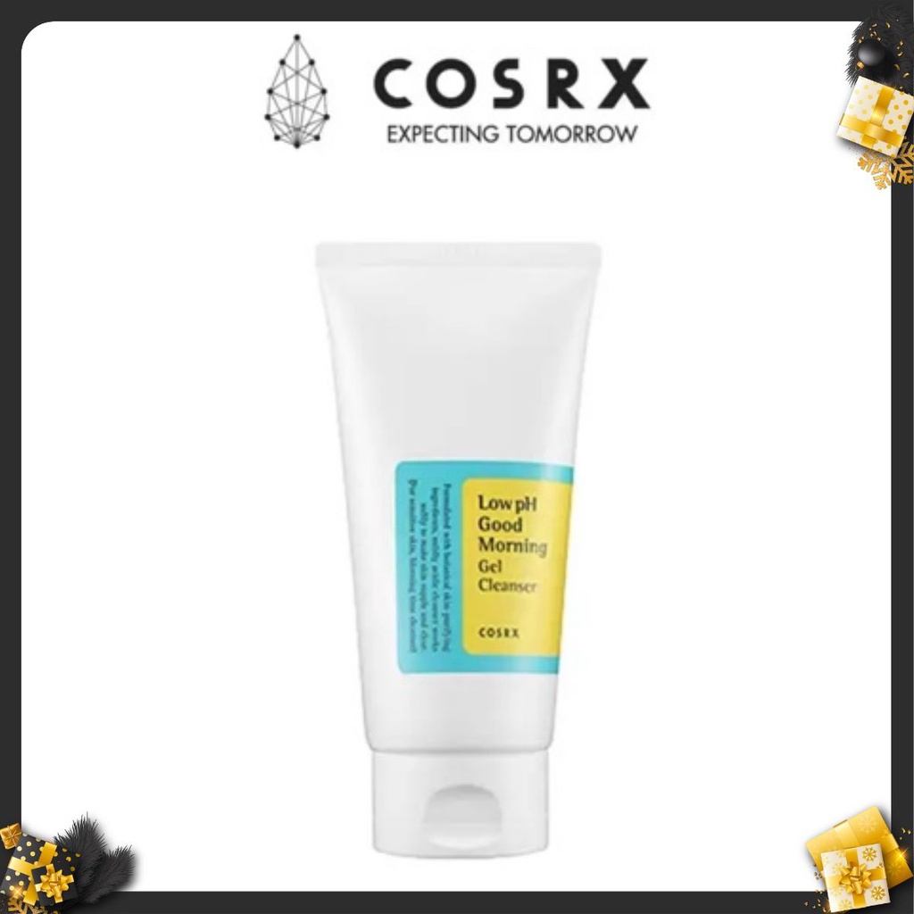 Sữa rửa mặt Cosrx Low Ph Good Morning Gel Cleanser 150ml [HÀNG AUTH]