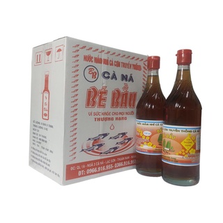 Nước mắm Bé Bầu loại thượng hạng 1 nhãn đỏ chại 750ml