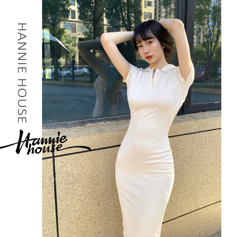 Đầm tay ngắn hở lưng thời trang mùa hè cho nữ
