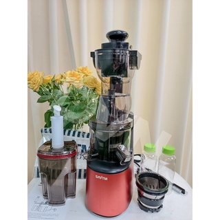 Máy ép chậm SAVTM JE35 cao cấp cổ rộng, Ép Nguyên Quả Siêu Mạnh Mẽ, Tiết Kiệm Điện, Kiểu Dáng Sang Trọng- Mẫu mới 2023