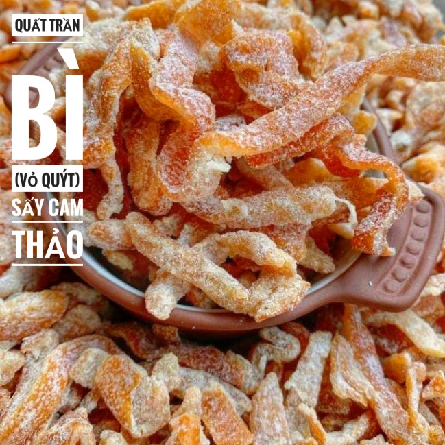 1 Kg Quất Trần Bì  Sấy Cam Thảo