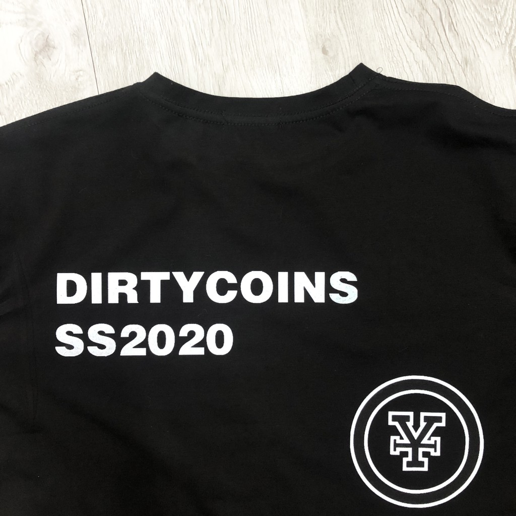 Áo thun tay lỡ DIRTY COINS cao cấp, áo phông nam nữ T shirt unisex, Dricco official