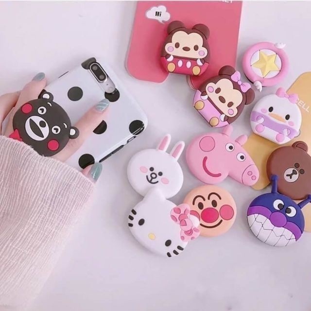 Giá Đỡ Điện Thoại POPSOCKET Silicon Hình Thú Siêu Ngầu | BigBuy360 - bigbuy360.vn