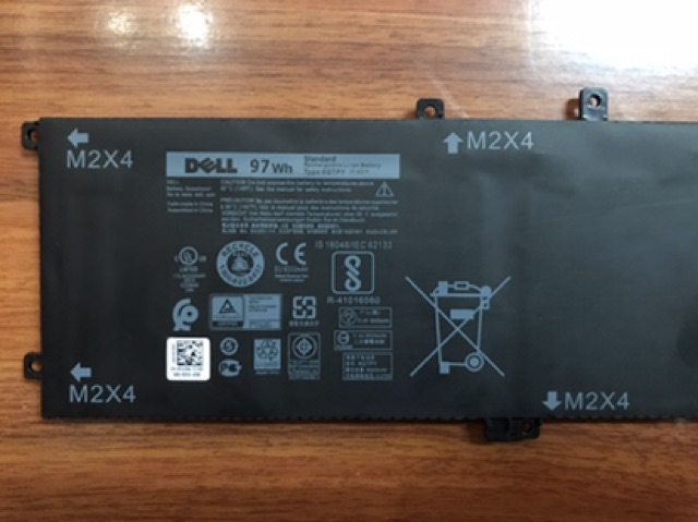 PIN  DELL Precision 5520 5530 M5520 M5530 XPS 15 9550 9560 9570 6GTPY 06GTPY GPM03 5XJ28 97Wh