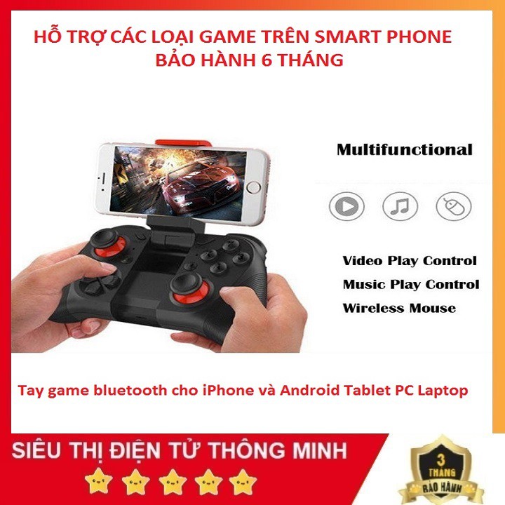 Tay Cầm Chơi Game Bluetooth Mocute 050