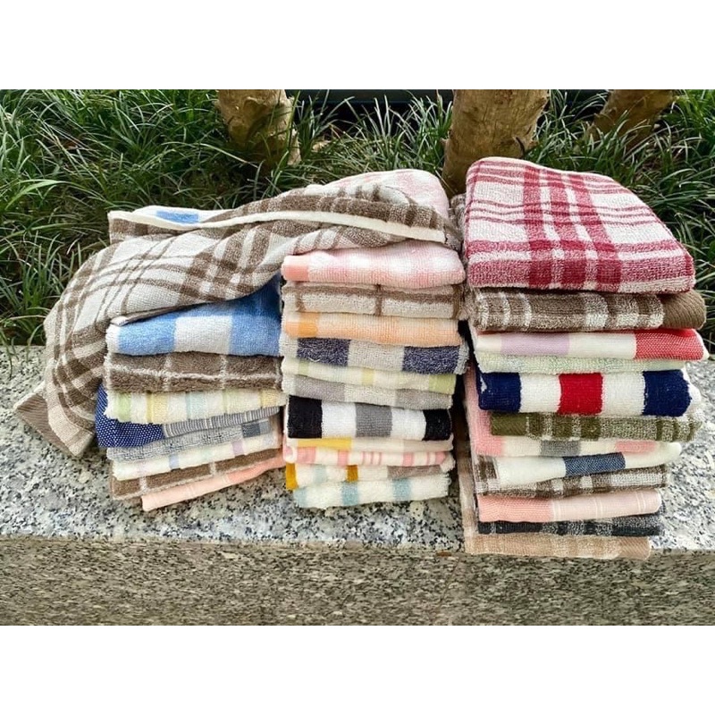 set 10 khăn mặt Muji x nhật