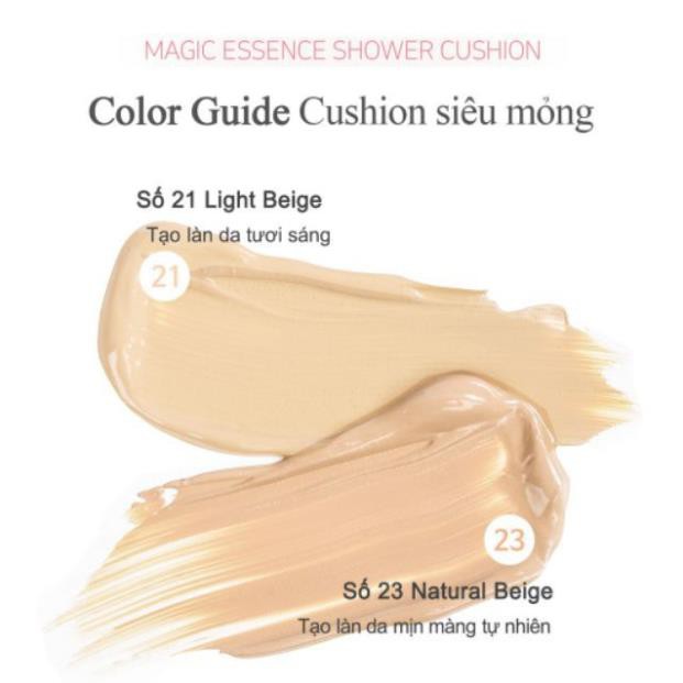 ✅ (HÀNG CHUẨN AUTHENTIC) Phấn Nước Aprilskin Magic Essence Shower Cushion SPF50/PA++++ (13g)