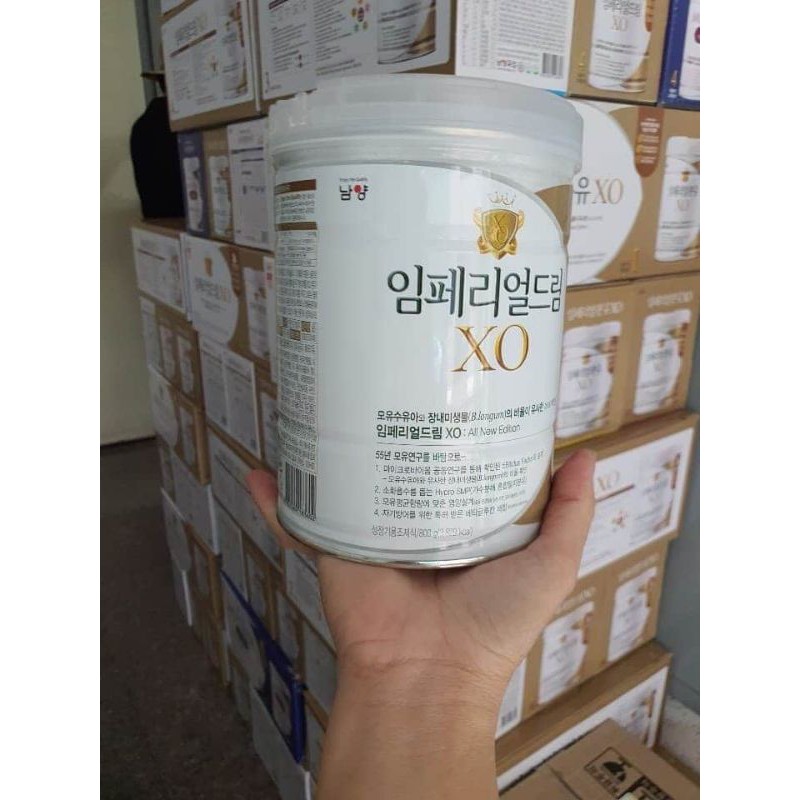 Combo 6 hộp sữa bột Namyang XO3 và XO4 nội địa Hàn 800g
