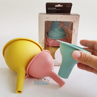 Bộ 3 phễu Silicone Lock&Lock CKT212S3