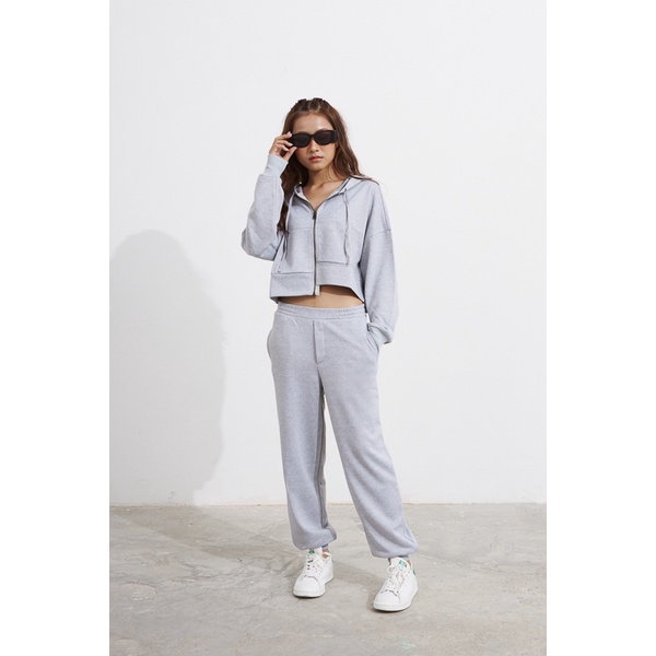 Áo khoác thun MAYBI kiểu lệch tà nhiều màu năng động cá tính