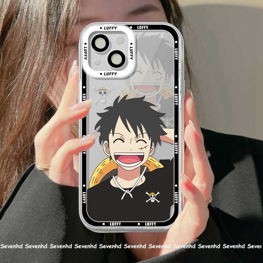 Ốp Điện Thoại Họa Tiết Hoạt Hình One Piece Cho iPhone 14 13 12 11 Pro Max SE2020 X XR Xs Max 7 8 6 6s Plus