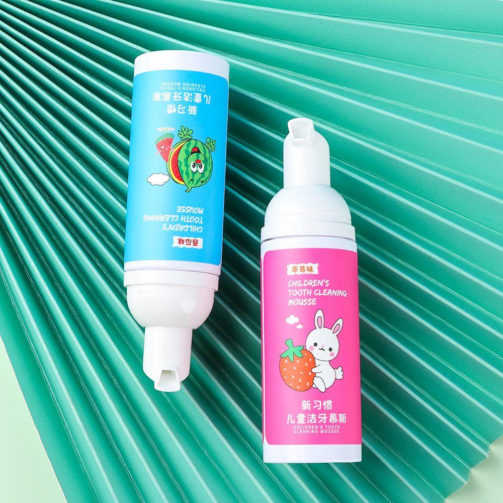 NIUYOU Kem Đánh Răng Ngăn Ngừa Răng Mùi Trái Cây Mousse Cấp Thực Phẩm Cho Trẻ Em
