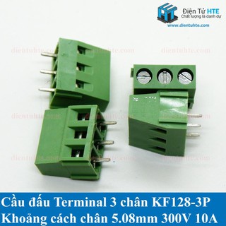 Cầu đấu Terminal Domino KF128 2P 3P 5.00mm [HTE-PLK-CN2]