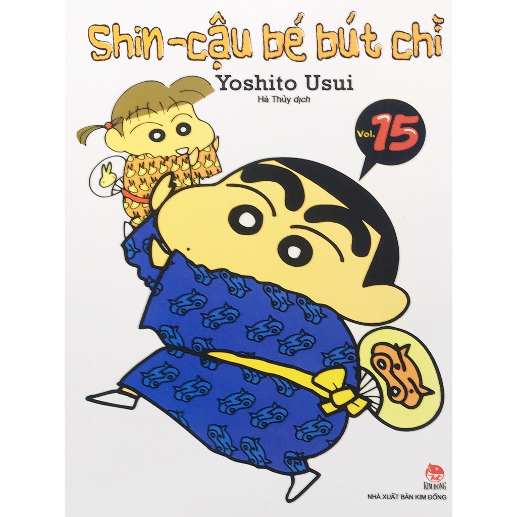 Sách - Shin cậu bé bút chì tập 15