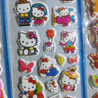 Sticker dán hình 3d