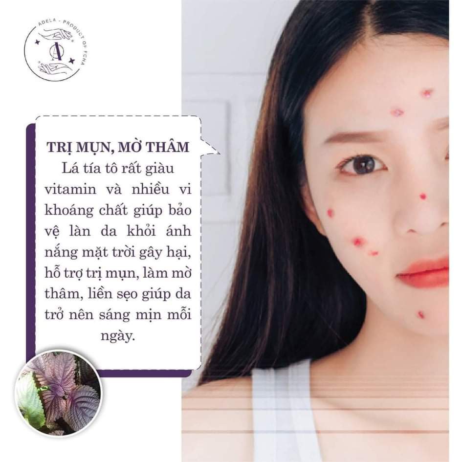 Sữa Rửa Mặt Tía Tô Adela (Rửa mặt sạch sâu - Tẩy Trang Dịu Nhẹ) | BigBuy360 - bigbuy360.vn