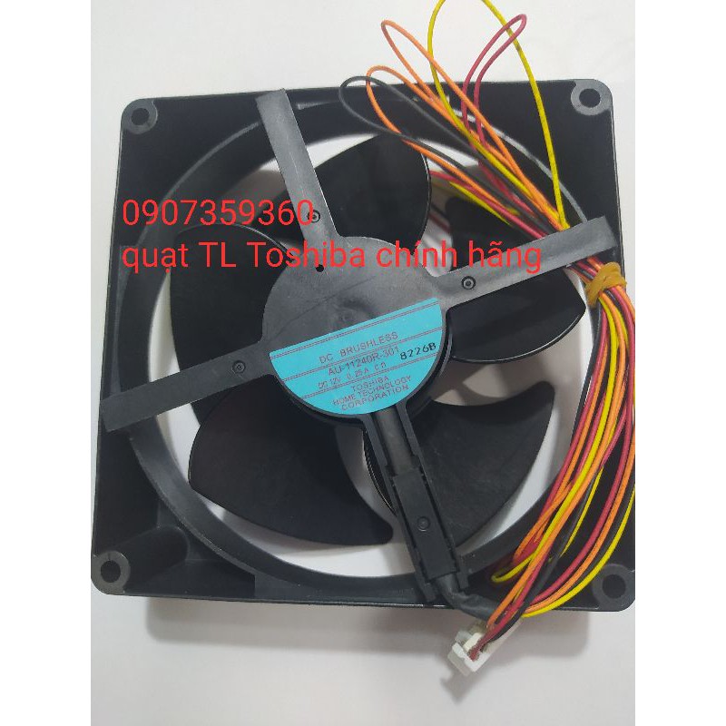 Quạt tủ lạnh Toshiba DC 12V nhiều cánh chính hãng