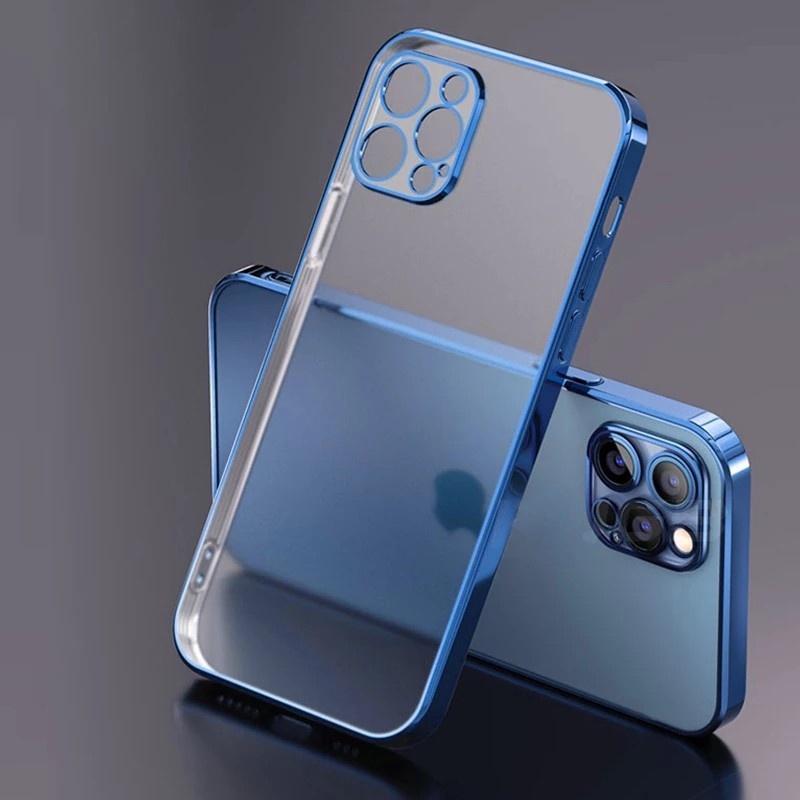 Ốp Điện Thoại Hình Vuông Chống Va Đập Cho iPhone 6 6s 7 8 Plus 12 11 13 Pro Max