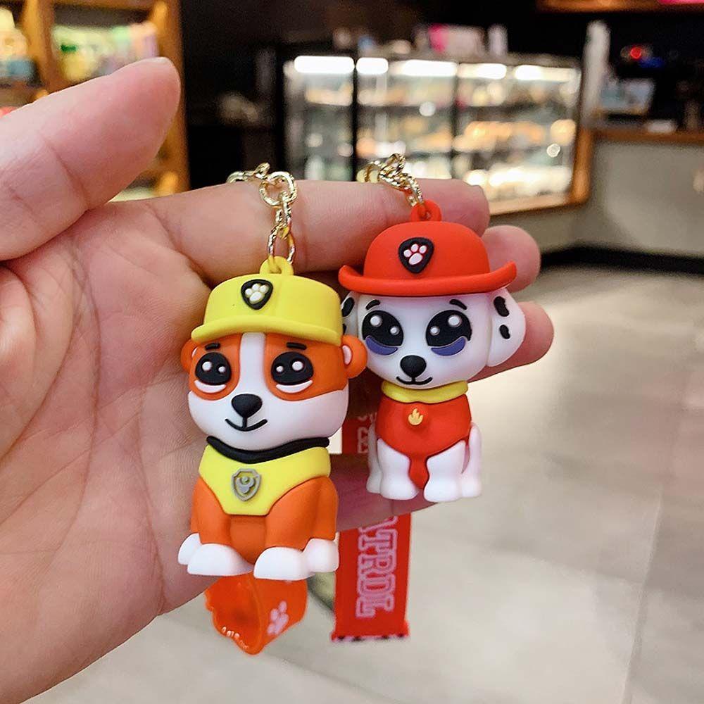LANFY Móc Khóa Mô Hình Chú Chó Tuần Tra Rubble Zuma Rocky Skey Chase