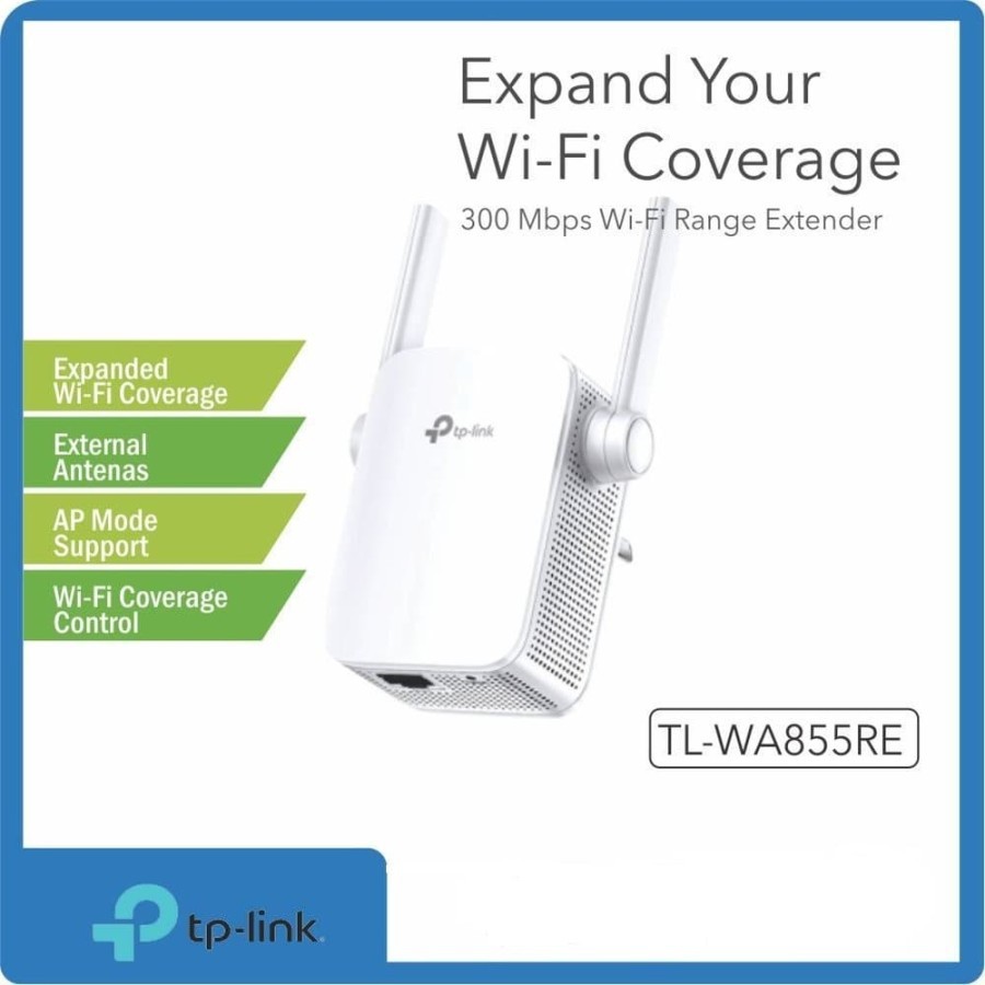 Thiết Bị Khuếch Đại Tín Hiệu Wifi Tp-Link Tl-Wa855Re 300mbps | BigBuy360 - bigbuy360.vn