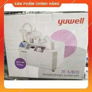 Máy Hút Mũi Họng 1 Bình Yuwell 7E-A [Máy Khỏe Như Phòng Khám Bệnh Viện - Chỉnh Áp Lực Hút