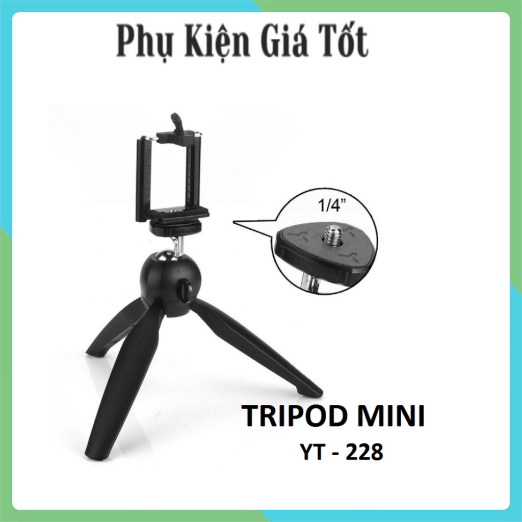 GẬY LIVESTREAM TRIPOD SUPORT 3 CHÂN nhỏ gọn tiện dụng