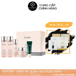 [Mini Size] Bộ Dưỡng Ẩm Cấp Nước Ohui Miracle Moisture 5Pcs 54Ml