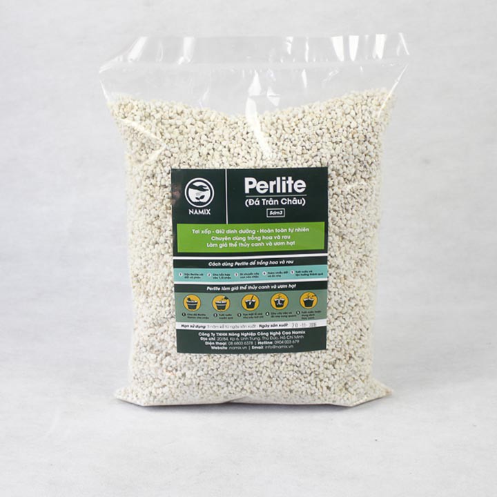 Đá perlite ( đá trân châu ) trồng cây 100gram