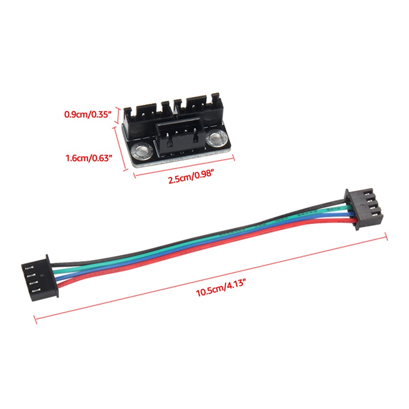 Won 3D Printer Stepper Motor Parallel Module for Double Z Axis Dual Z Motors 3D Printer Board with Cable 3D Printer Fitt