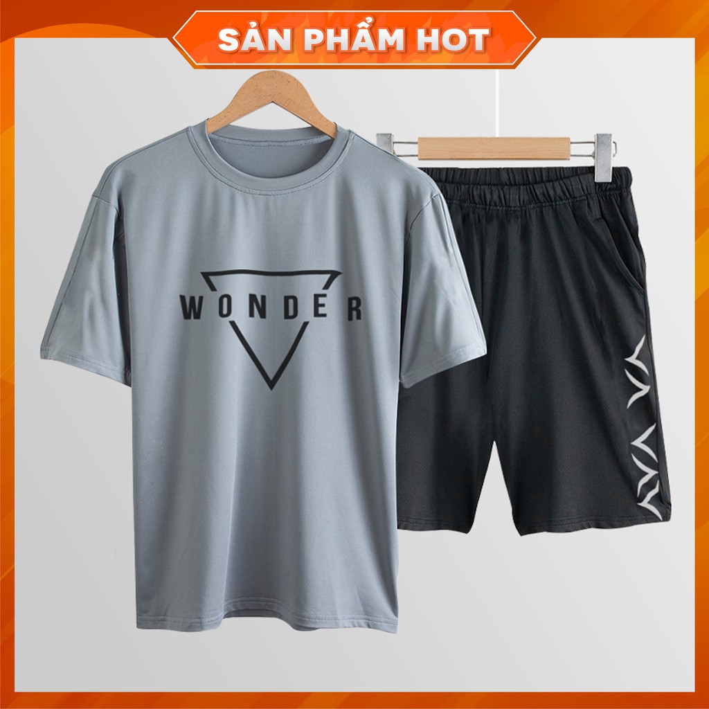 Set Bộ Quần Áo thể thao nam 💖FREESHIP💖 mã TT19 Áo thun nam, Quần short lửng nam mùa hè đẹp thoáng mát tập gym
