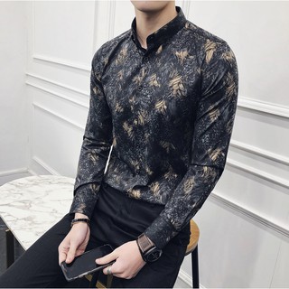 Áo sơ mi nam họa tiết độc nhất 2019