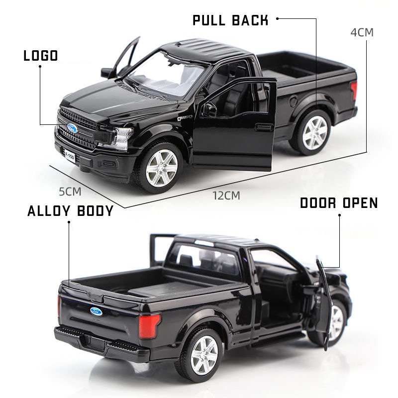 Mô Hình Xe Hơi Ford F150 Bằng Hợp Kim Tỉ Lệ 1: 36
