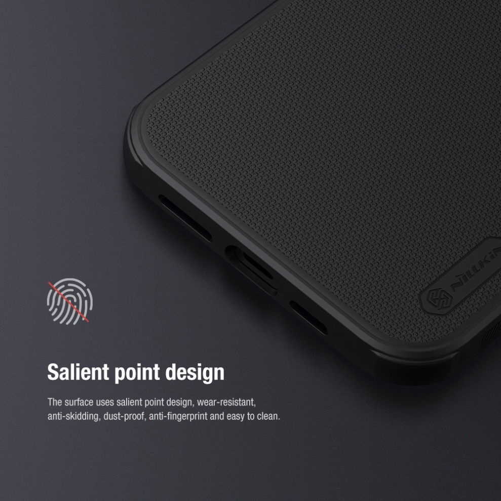 Ốp lưng Nillkin Super Frosted Shield Pro cho iPhone 13 Pro Max / 13 Pro / 13 Mini mỏng chống dấu vân tay và sốc