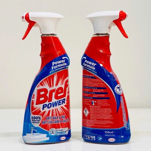 Xịt tẩy đa năng Bref Power tẩy vệ sinh tẩy bếp đánh bay vết bẩn hàng Đức chính hãng