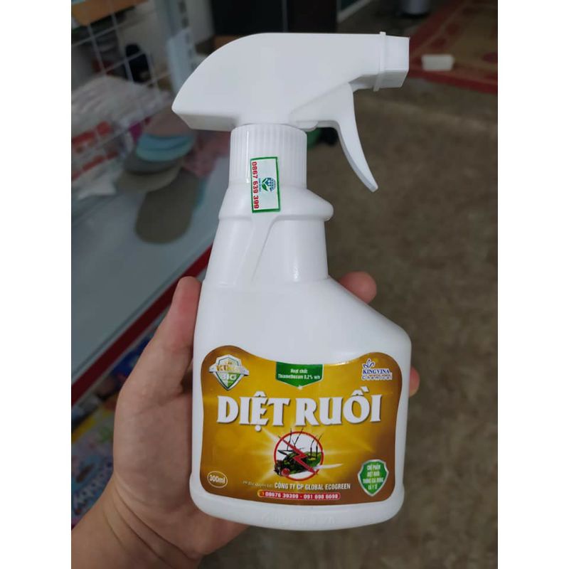 Thuốc diệt ruồi sinh học dạng xịt an toang, hiệu quả, không mùi