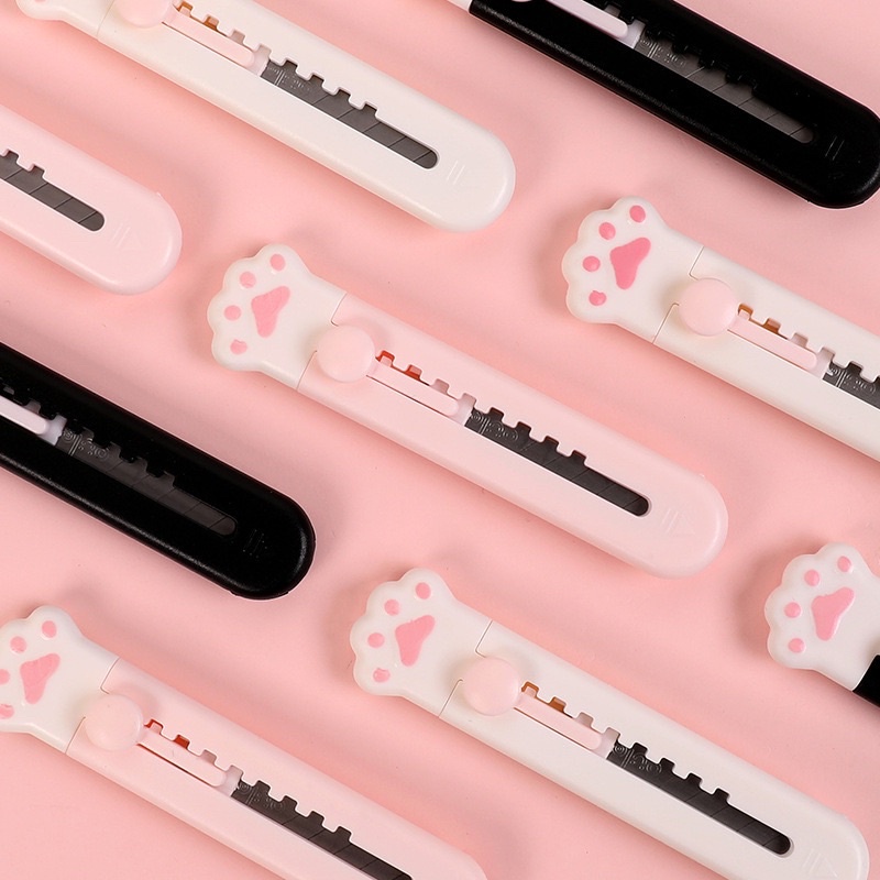 Dao rọc giấy mini cute Cắt Giấy Văn Phòng Phẩm Chuyên Dụng Nhỏ Gọn An Toàn