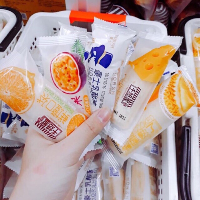 [SG sẵn ] combo 5 bánh sữa chua Đài Loan date mới